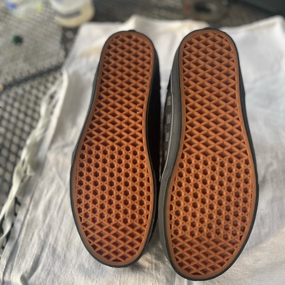 Vans black/gray checkerboard hi top skateboard sneaker NWOB size 11.5 - Picture 8 of 8